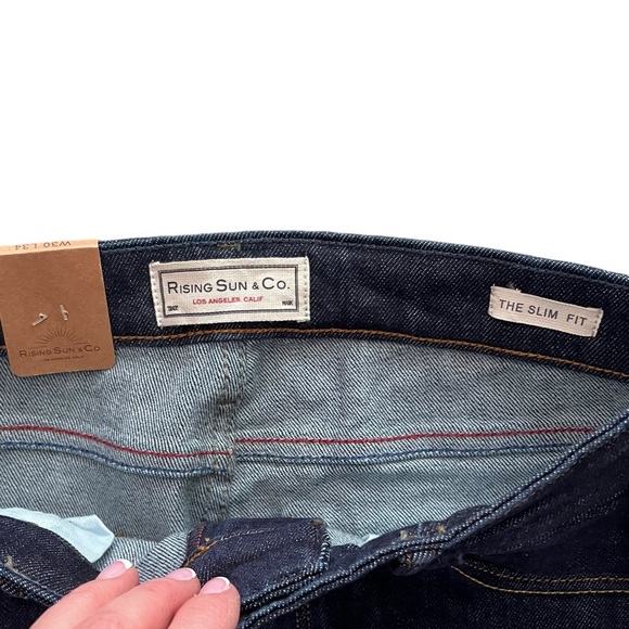 Rising Sun, Slim Repreve Jean, Ind Rns Wash, size 30x34, new with tags - Picture 6 of 10
